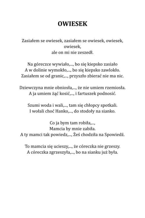 OWIESEK